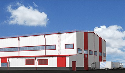 Мусоросортировочный цех 48,5x60,5м