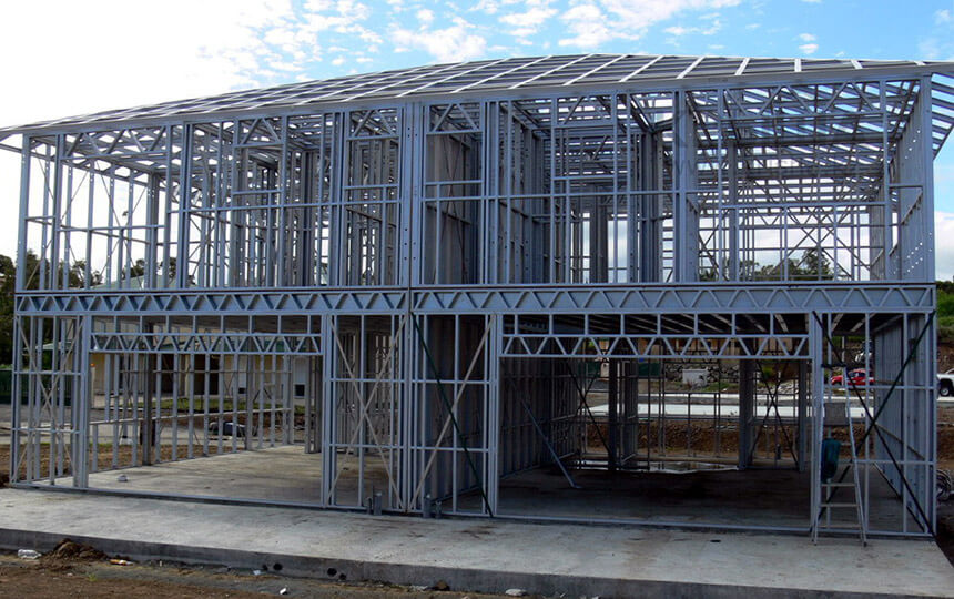 Строения из легких стальных тонкостенных конструкций